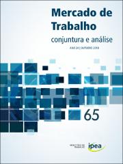 Mercado de Trabalho: Conjuntura e Análise: n. 65, out. 2018