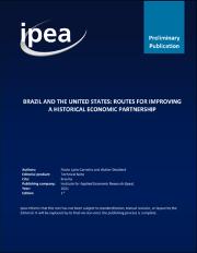 Brazil and the United States : routes for improving a historical economic partnership