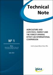 Agriculture and livestock, energy and the forest-sparing effect : an international comparison