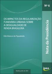 Os Impactos da regularização fundiária urbana sobre a desigualdade de renda brasileira