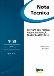 Despesas com pessoal ativo na Federação brasileira (2002- 2020)