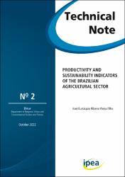 Productivity and sustainability indicators of the brazilian agricultural sector
