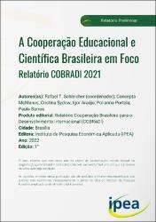 A Cooperação educacional e científica brasileira em foco : Relatório COBRADI 2021 (Publicação Preliminar)