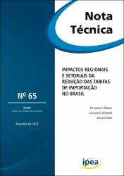 Impactos regionais e setoriais da redução das tarifas de importação no Brasil