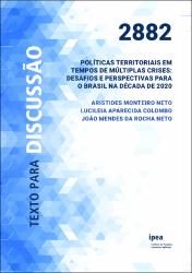 Políticas territoriais em tempos de múltiplas crises : desafios e perspectivas para o Brasil na década de 2020