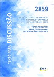 Retorno da educação técnica no Brasil : um estudo em painel e cross-section entre 2007 e 2018