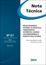 Relacionamento externo do Mercosul : fundamentos históricos, dilemas contemporâneos e perspectivas futuras