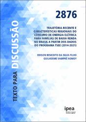 Trajetória recente e características regionais do consumo de energia elétrica para famílias de baixa renda no Brasil a partir dos dados do programa TSEE (2014-2021)