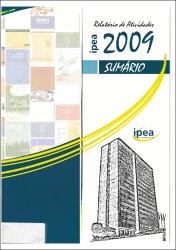 Relatório de atividades Ipea 2009