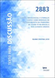Auxílio emergencial e stimulus check como medidas de enfrentamento da pandemia de Covid-19 no Brasil e nos Estados Unidos