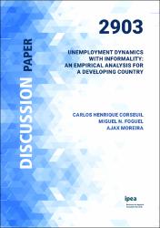 Unemployment dynamics with informality : an empirical analysis for a developing country
