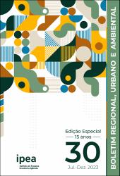 Boletim Regional, Urbano e Ambiental (BRUA): n. 30, jul./dez. 2023