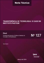 Transferência de tecnologia : o caso do Instituto Pasteur
