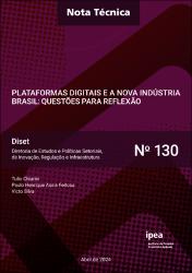 Plataformas digitais e a nova indústria Brasil : questões para reflexão