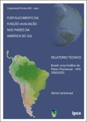 Brasil : uma análise do Plano Plurianual - PPA 2000/2003