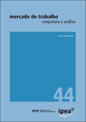 Mercado de Trabalho: Conjuntura e Análise: n. 44, ago. 2010