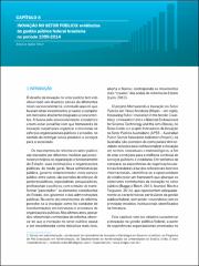 Inovação no setor público : evidências da gestão pública federal brasileira no período 1999-2014