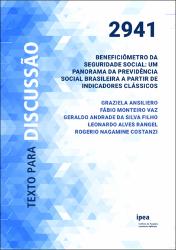 Bases institucionais e interfaces na seguridade social brasileira : uma análise macrossetorial